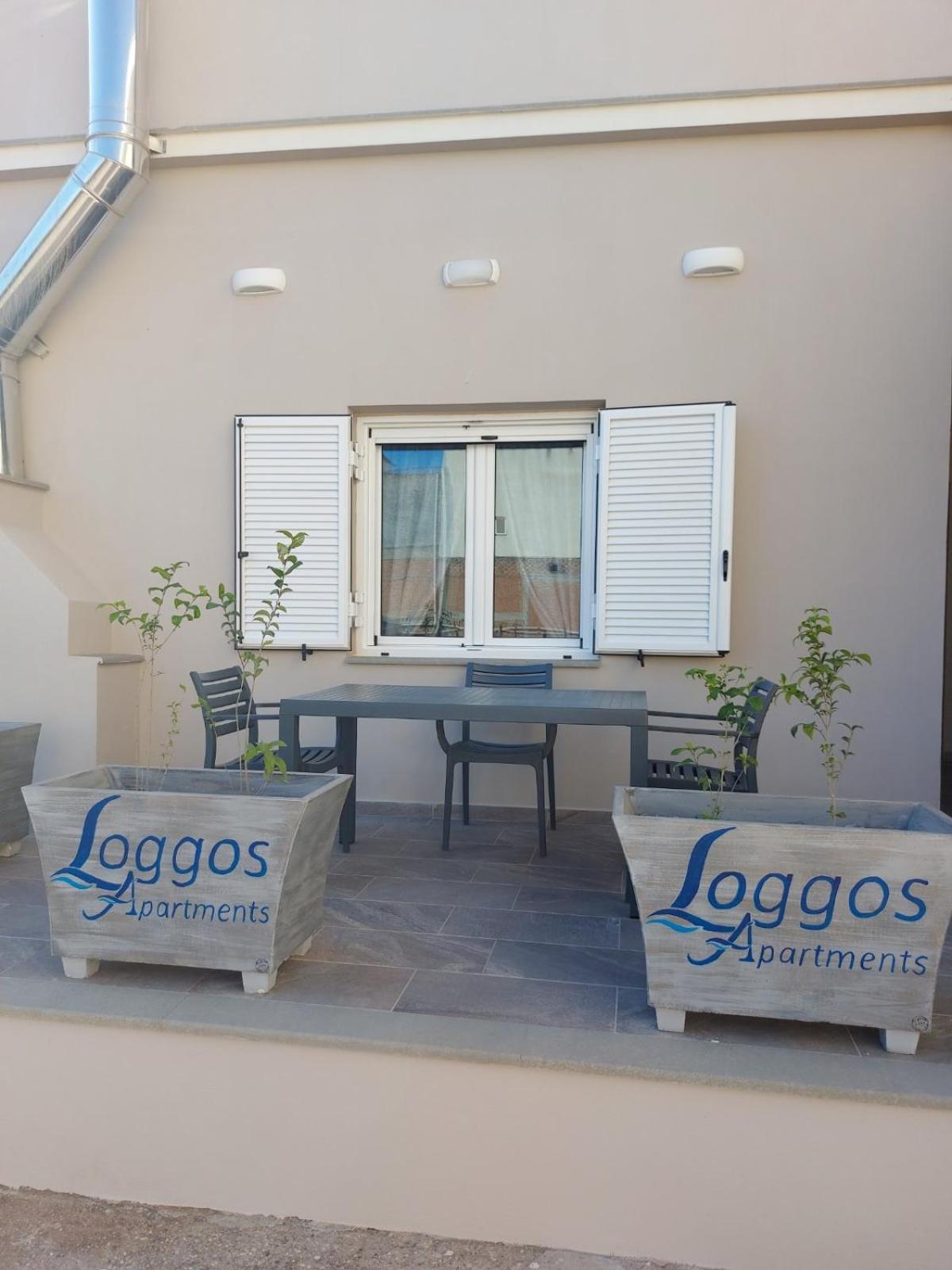 Loggos Apartments Longos  Exterior foto