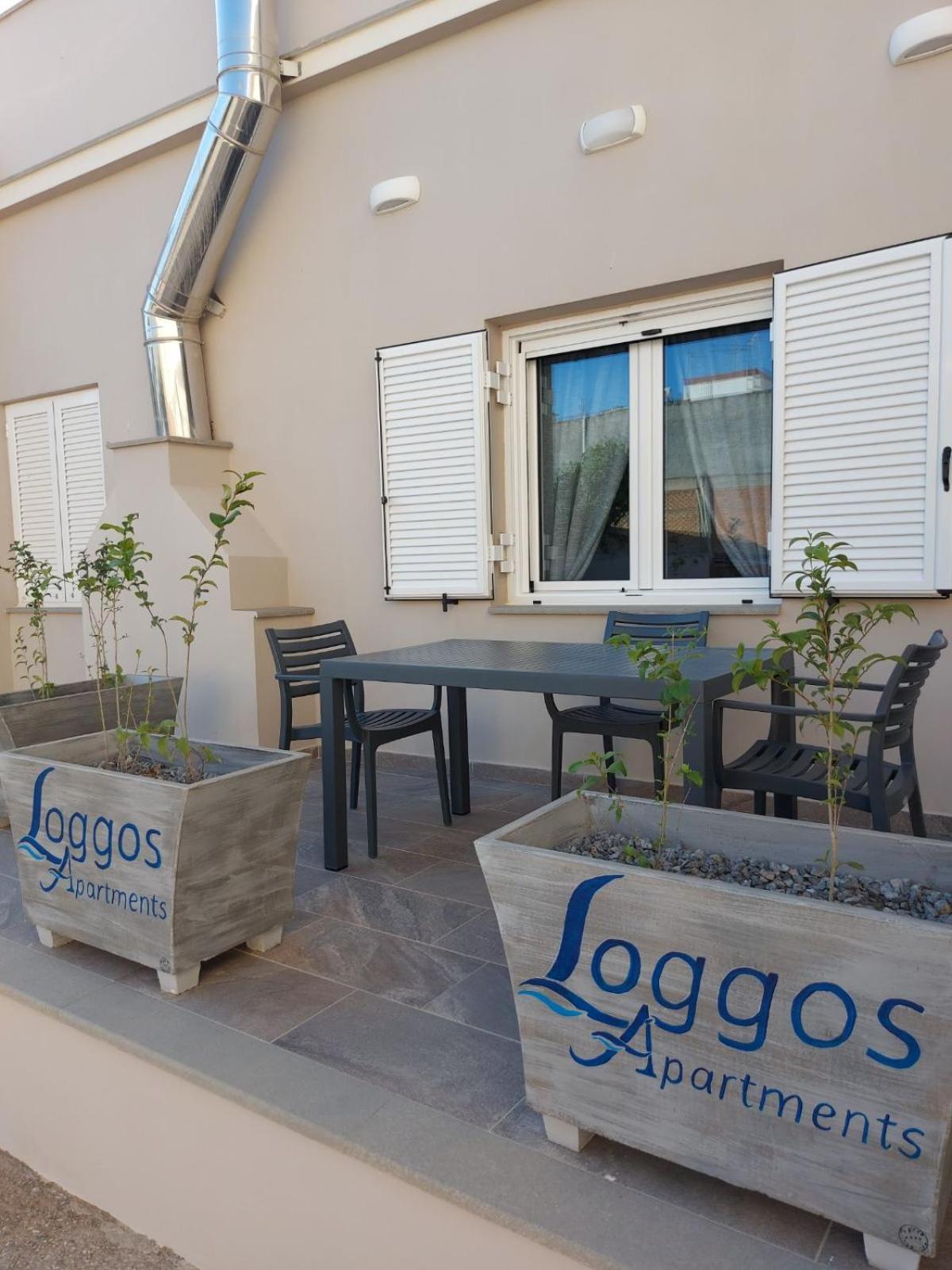 Loggos Apartments Longos  Exterior foto
